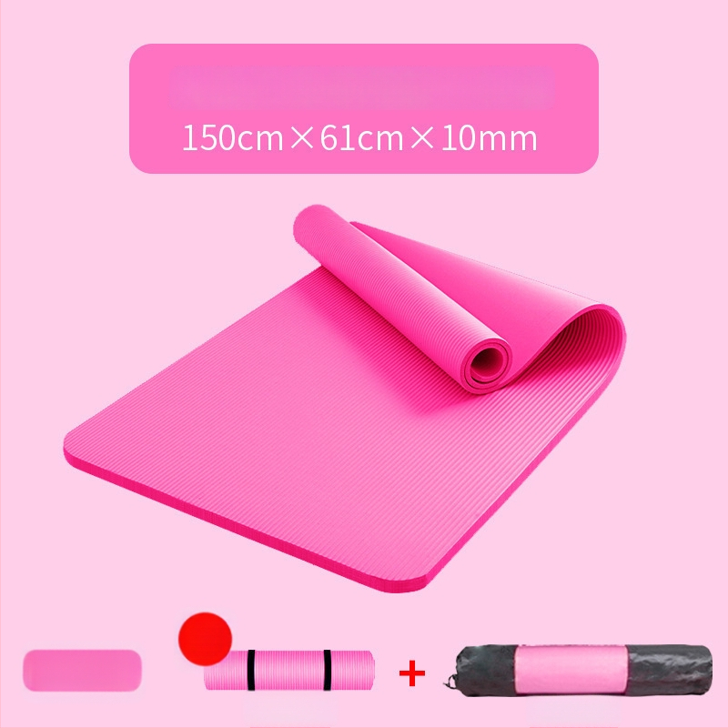 Joga prostirka za ples i praksu kineskog plesa, kućna upotreba, s blokovima, debljina 10 mm