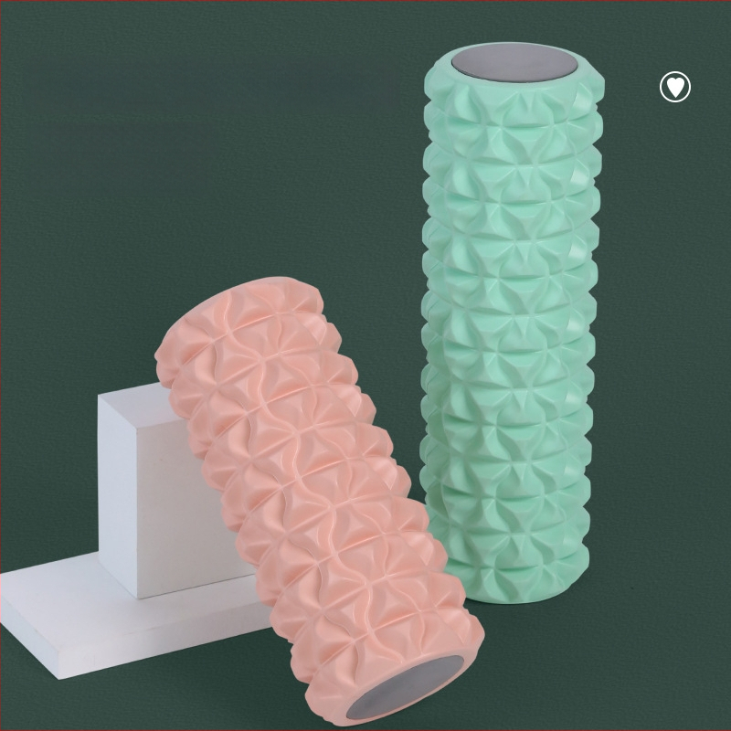 Putų volelis jogos ir EVA masažo lazdelė – 2-in-1 pagalbinė priemonė treniruotėms ir raumenų atsipalaidavimui