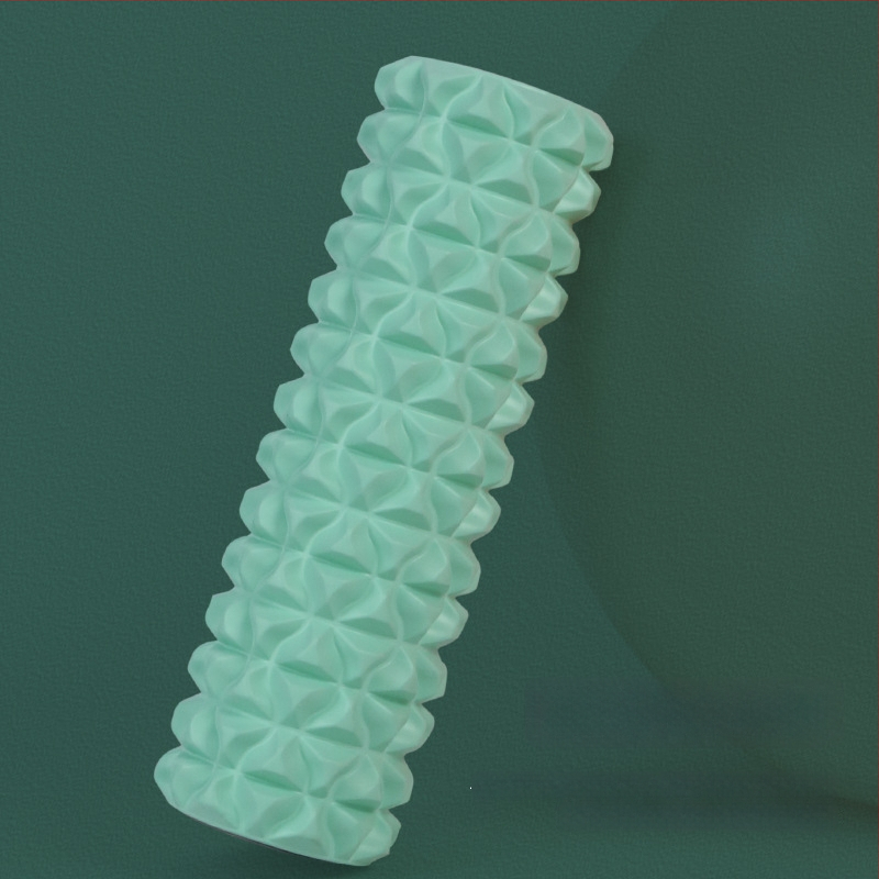 Putų volelis jogos ir EVA masažo lazdelė – 2-in-1 pagalbinė priemonė treniruotėms ir raumenų atsipalaidavimui