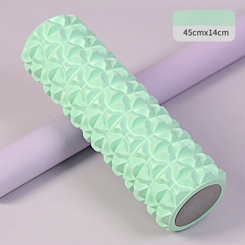 Putų volelis jogos ir EVA masažo lazdelė – 2-in-1 pagalbinė priemonė treniruotėms ir raumenų atsipalaidavimui