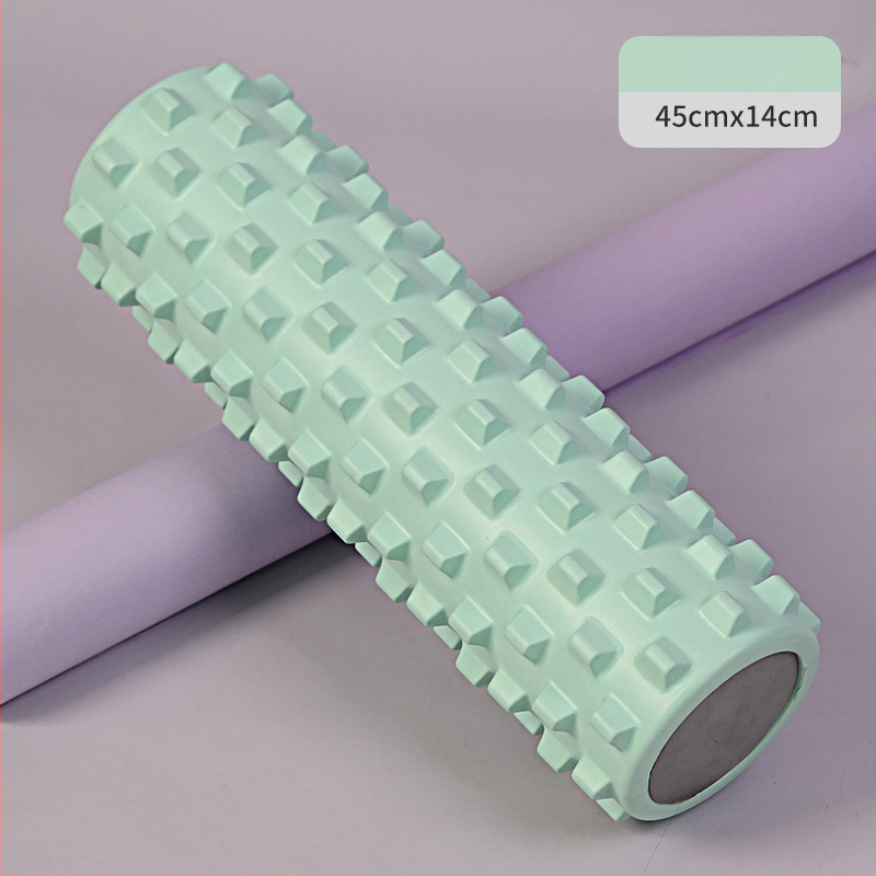 Putų volelis jogos ir EVA masažo lazdelė – 2-in-1 pagalbinė priemonė treniruotėms ir raumenų atsipalaidavimui