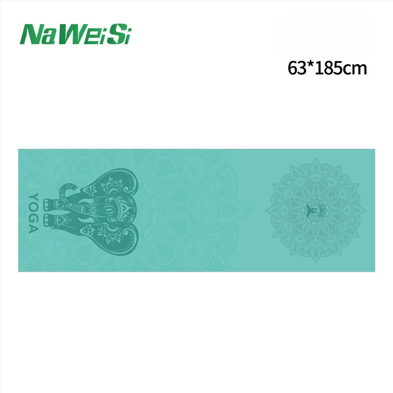 Jogos rankšluostis kilimėliui: neslidus, sugeria prakaitą, dvipusis fleece, skalbiamas mašinoje