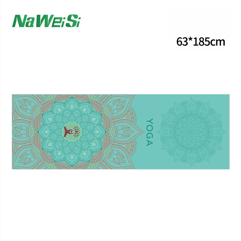 Jogos rankšluostis kilimėliui: neslidus, sugeria prakaitą, dvipusis fleece, skalbiamas mašinoje