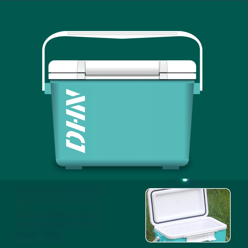 Nešiojamas izoliuotas šaldytuvas lauko kempingui ir jūrinei žvejybai