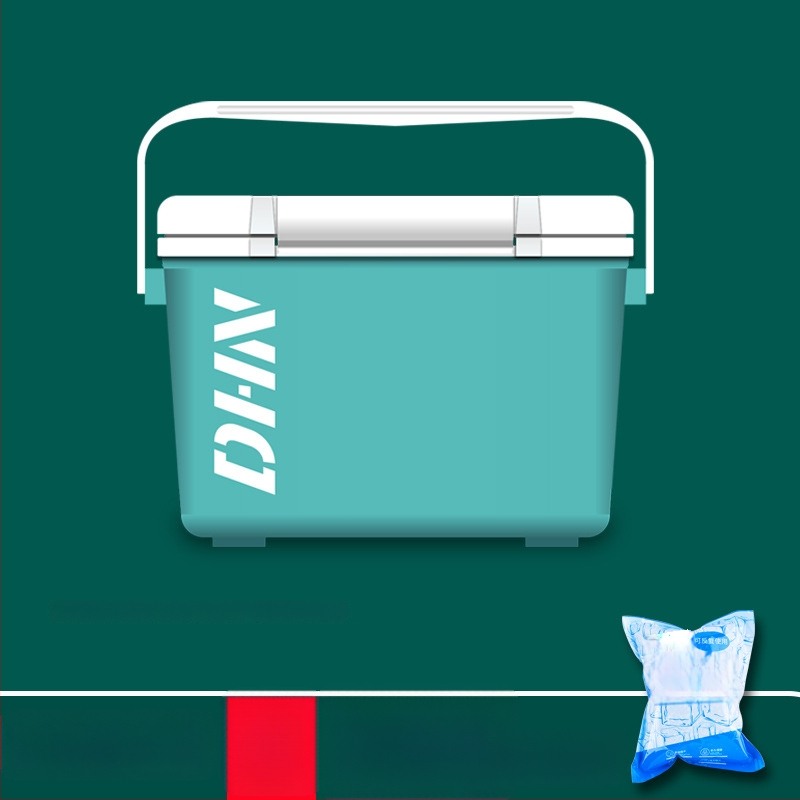 Nešiojamas izoliuotas šaldytuvas lauko kempingui ir jūrinei žvejybai