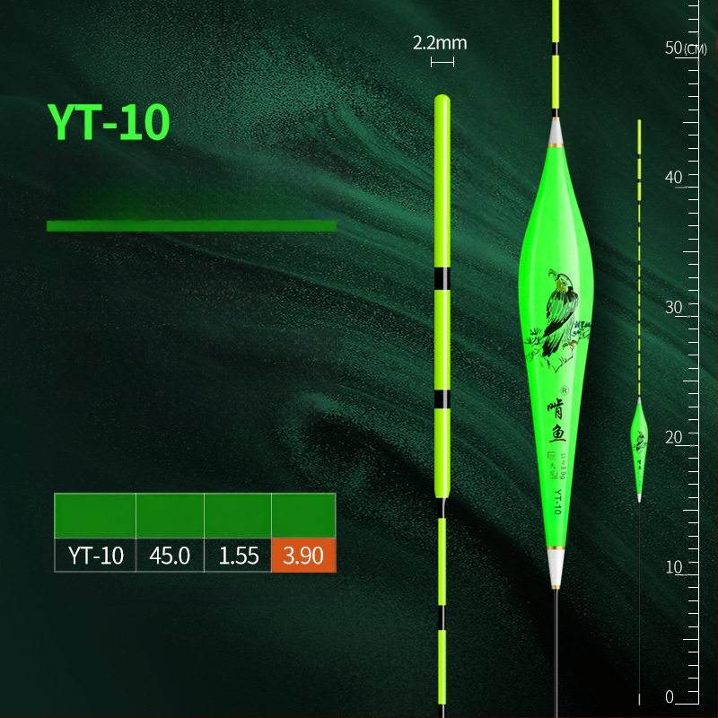 Вертикално дрейфуваща риболовна плаваща - нано материал, висока чувствителност, удебелен дизайн, модел 32889