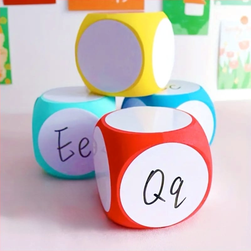 Zar EVA - colțuri rotunjite, șase fețe, jucărie educațională personalizabilă