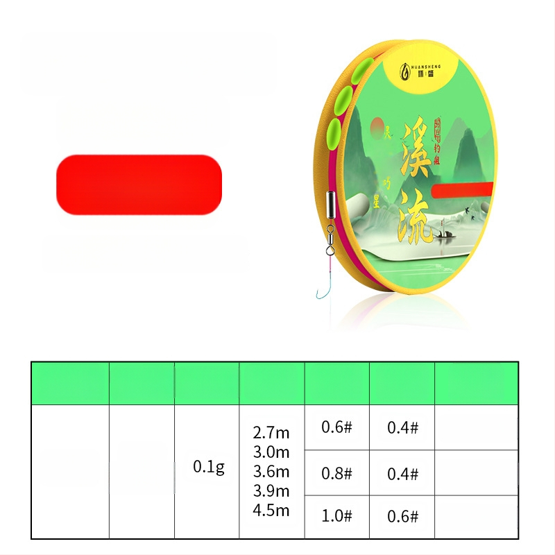 Huansheng nailoninė pagrindinė žvejybos linija – itin tvirta įtempimo jėga, 100 vnt. pakuotėje