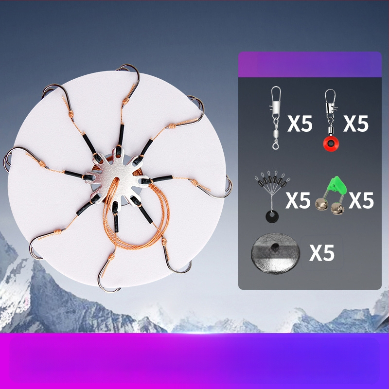 Flip kablių rinkinys Nr. 8, žvejybai rezervuare, 1 vnt