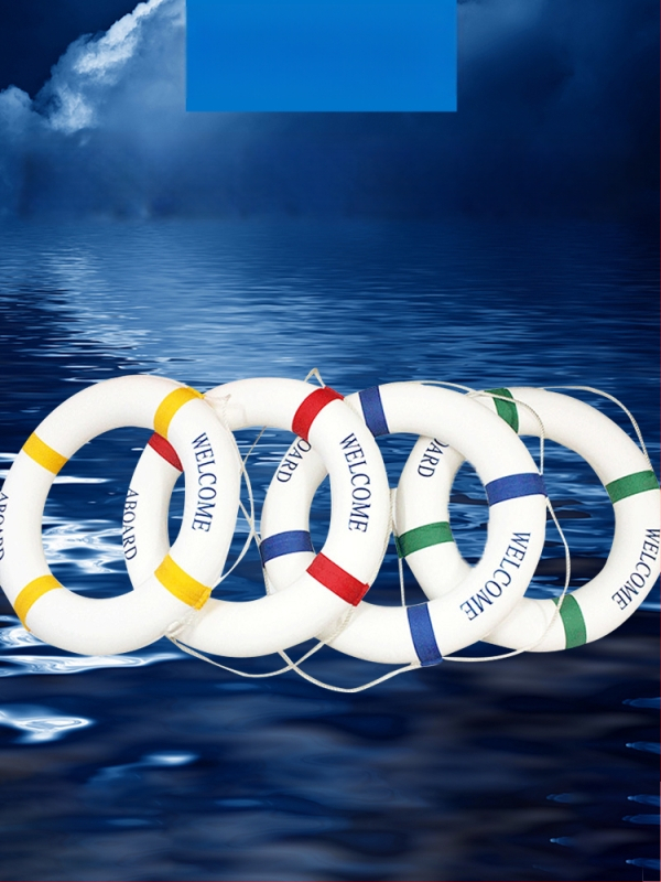 Bērnu peldriņķis ar zīda ziedu materiālu, modelis 69850, dekoratīvs peldriņķis