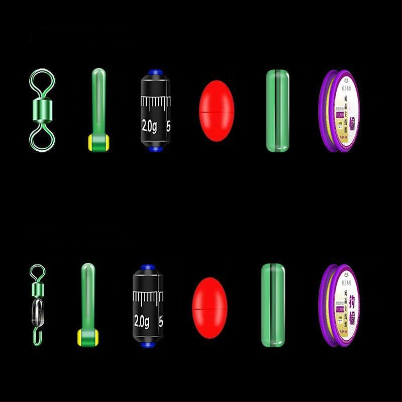 Auksinės siūlės žvejybos linijos rinkinys – pagrindinė linija sujungta, paruoštas gaminys, minkštas rinkinys