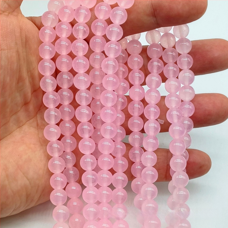 Χάντρες από φυσικό λίθο, σφαιρικές, χειροποίητες, με μοτίβο Τοτέμ, προέλευση Jinhua