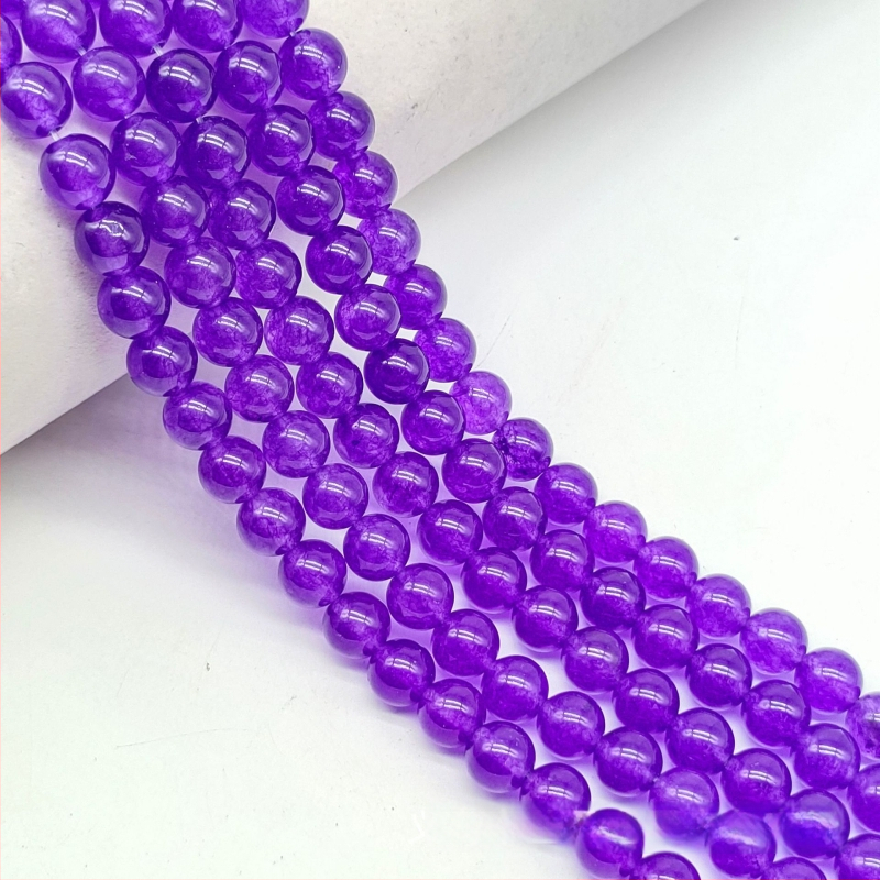 Χάντρες από φυσικό λίθο, σφαιρικές, χειροποίητες, με μοτίβο Τοτέμ, προέλευση Jinhua