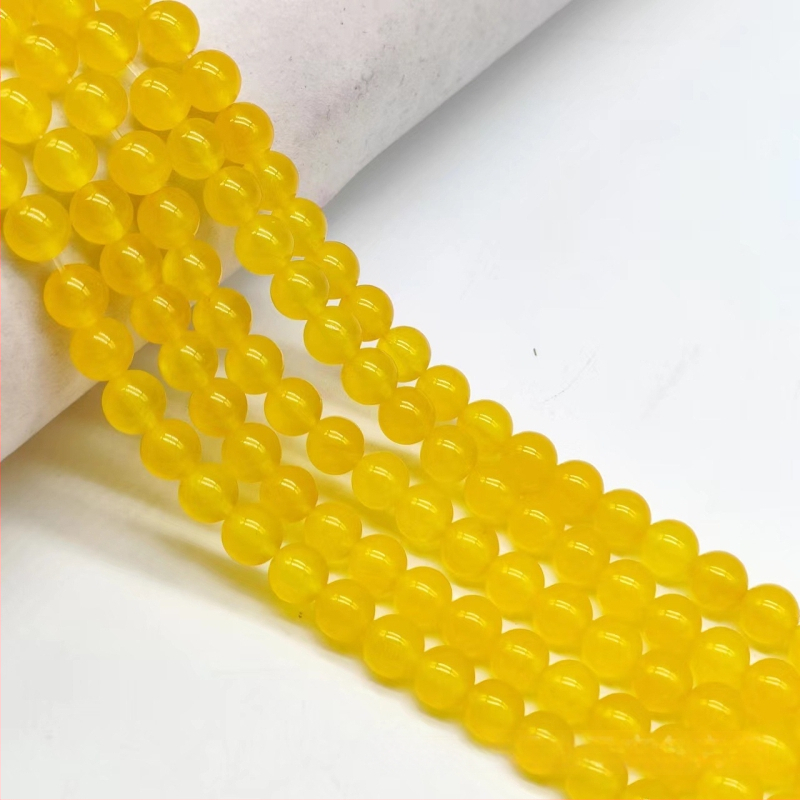 Χάντρες από φυσικό λίθο, σφαιρικές, χειροποίητες, με μοτίβο Τοτέμ, προέλευση Jinhua