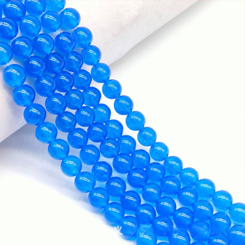 Χάντρες από φυσικό λίθο, σφαιρικές, χειροποίητες, με μοτίβο Τοτέμ, προέλευση Jinhua