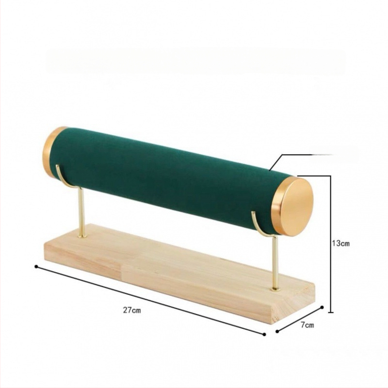 Stalak za izlaganje narukvica, cilindrični dizajn s tri razine, za nakit