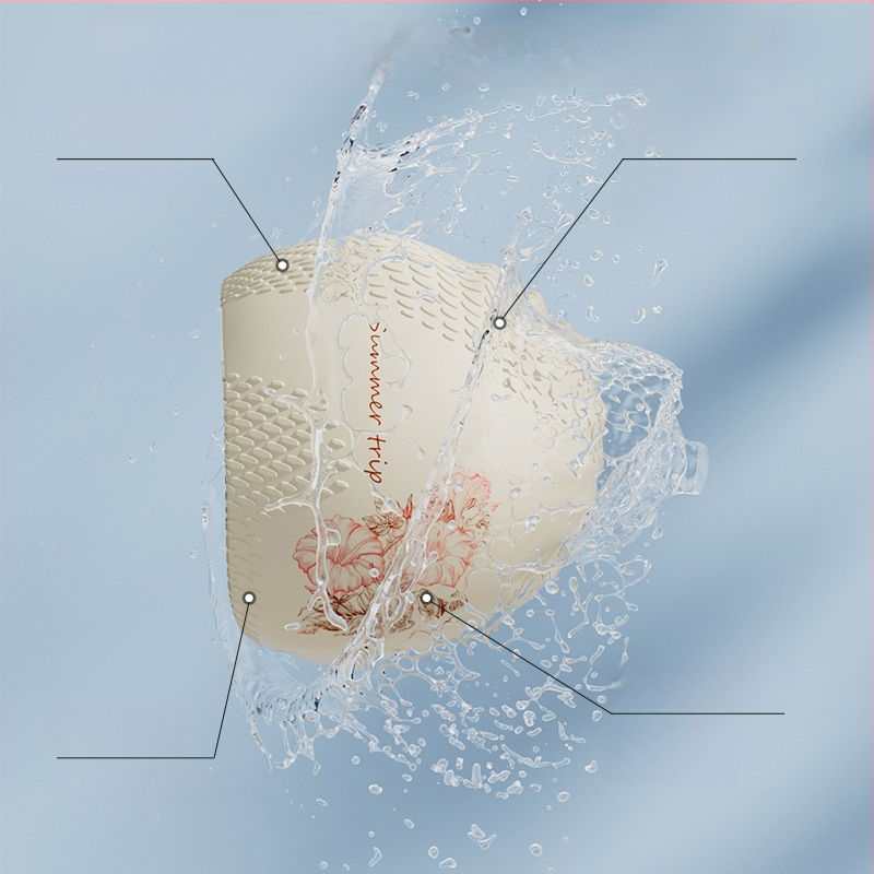 Pieaugušo silikona peldcepure un briļļu komplekts – ūdensnecaurlaidīgs, vienkāršs raksts, iekļauj peldcepuri un briļļas