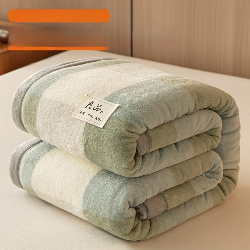 Paksenatud piima velvet-korall fleece pleed – 100 g/m², kevad ja sügis