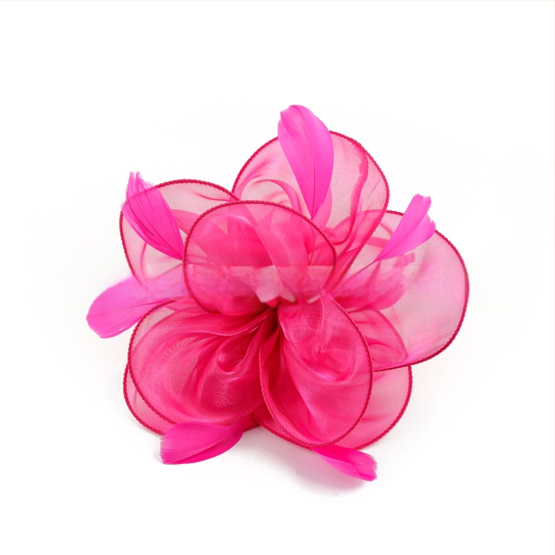 Līgavas spalvu matu aksesuārs, vintage stils, roku darbs, rudens 2023