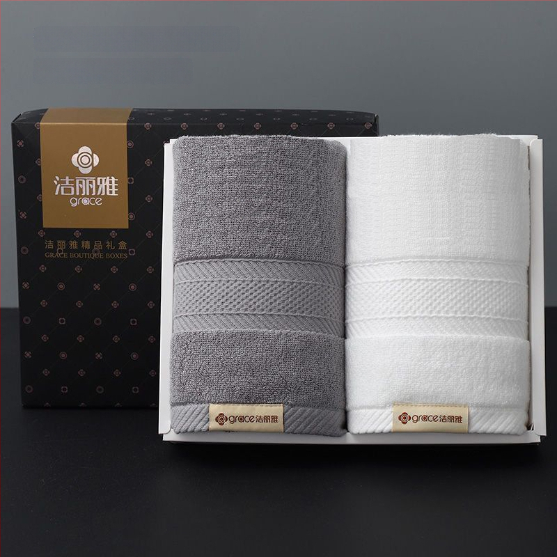 Rankšluosnių rinkinys dovanų dėžutėje – 100% medvilnė, 140 g, individualus logotipas