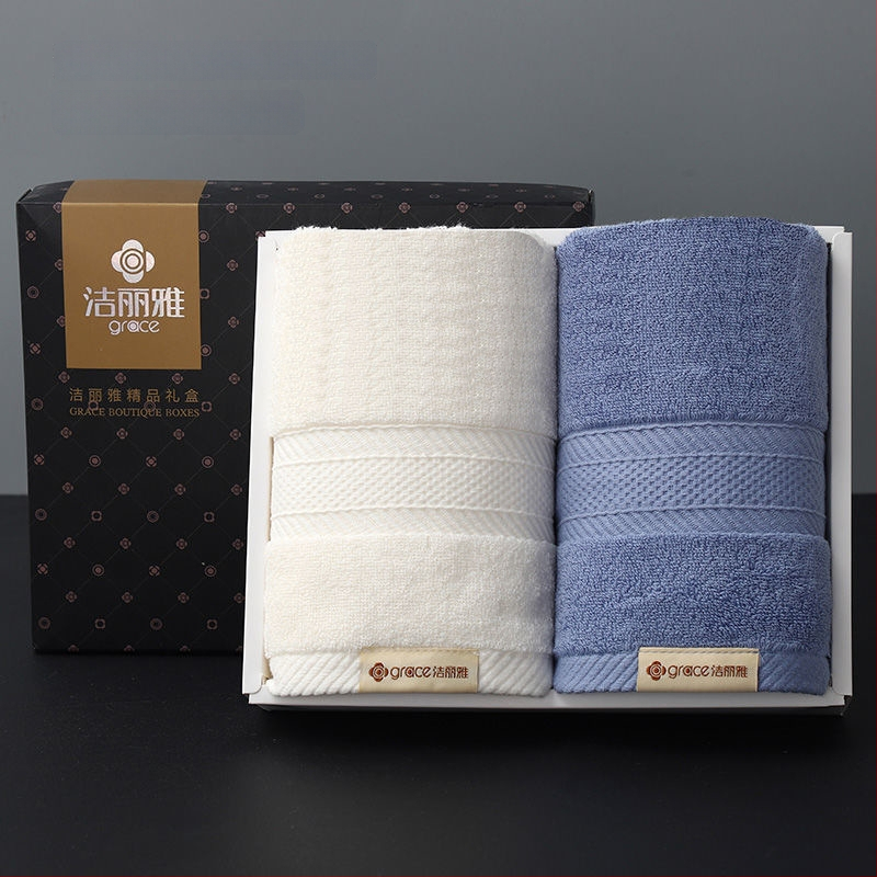 Rankšluosnių rinkinys dovanų dėžutėje – 100% medvilnė, 140 g, individualus logotipas