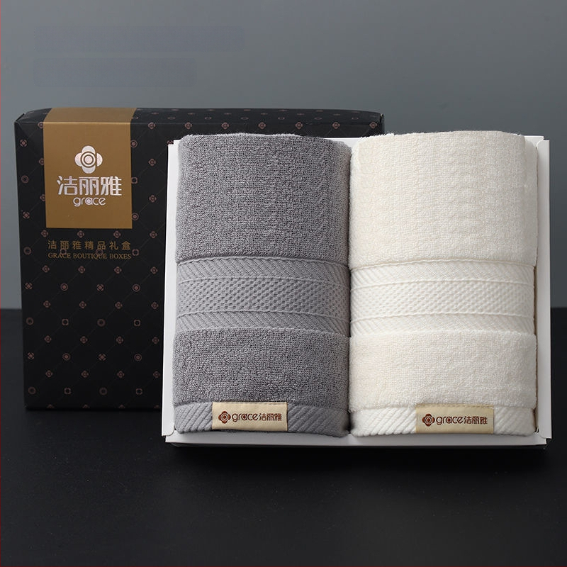 Rankšluosnių rinkinys dovanų dėžutėje – 100% medvilnė, 140 g, individualus logotipas