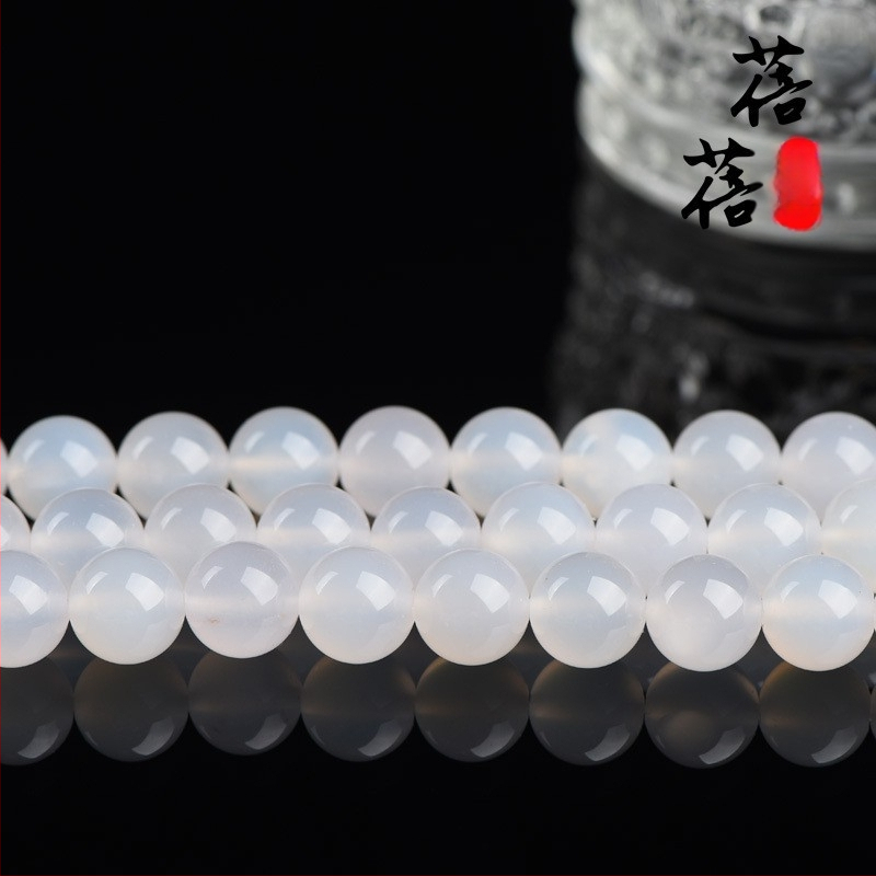 Αγκάτης χάντρες, λείαν, προέλευση Lianyungang, στρογγυλές χάντρες