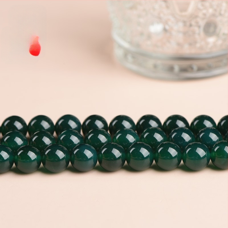 Αγκάτης χάντρες, λείαν, προέλευση Lianyungang, στρογγυλές χάντρες