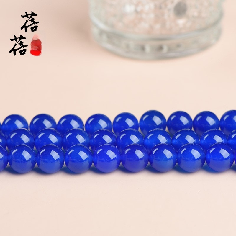 Αγκάτης χάντρες, λείαν, προέλευση Lianyungang, στρογγυλές χάντρες