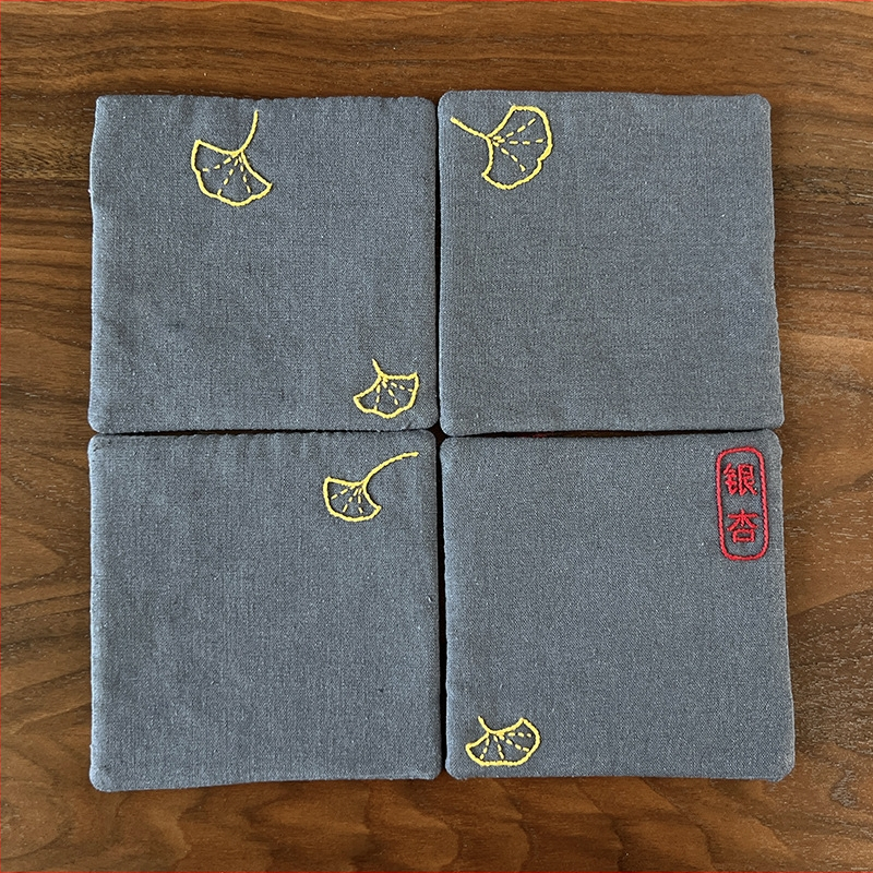 DIY siuvinėtas arbatos kilimėlis Kinijos stiliaus, Zen Lu siuvinėjimas, rankų darbas iš Jinhao, Kinijos stiliaus serijos raštas, tinka svetainei ar restoranui