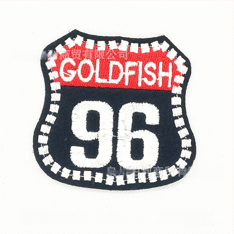 Burley κεντημένο patch από ύφασμα για ρούχα, παπούτσια και καπέλα