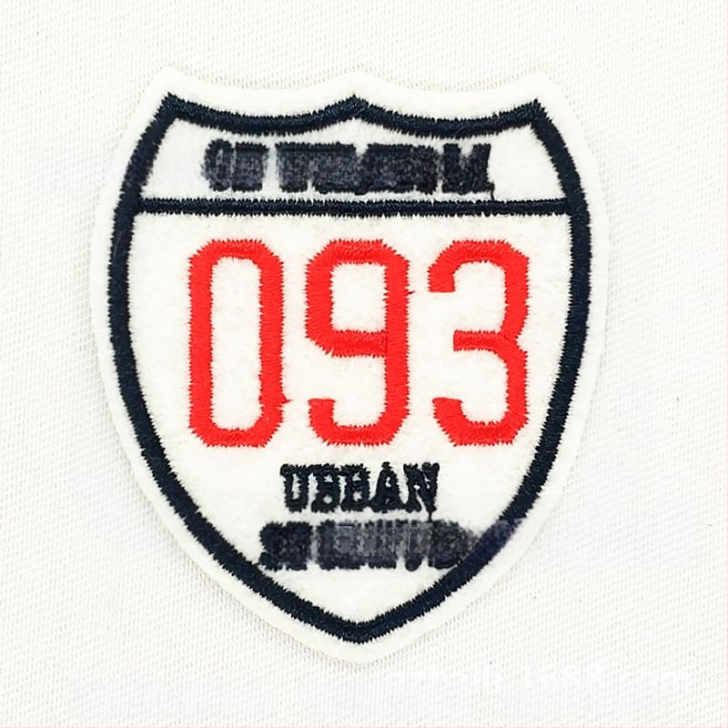 Burley κεντημένο patch από ύφασμα για ρούχα, παπούτσια και καπέλα