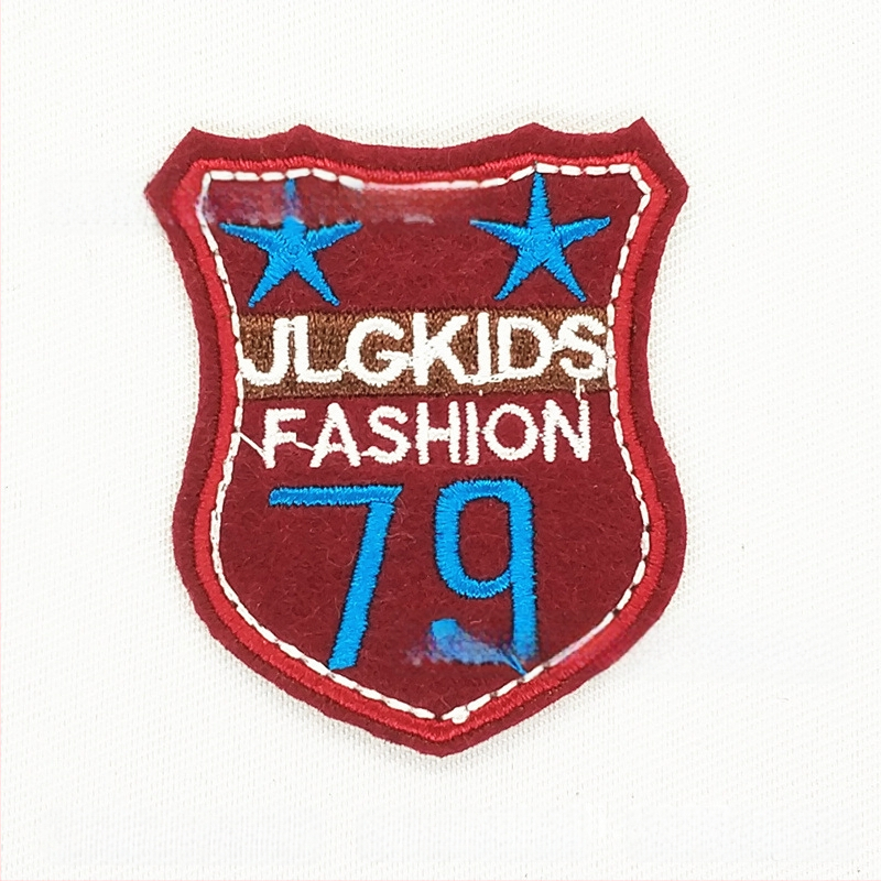 Burley κεντημένο patch από ύφασμα για ρούχα, παπούτσια και καπέλα