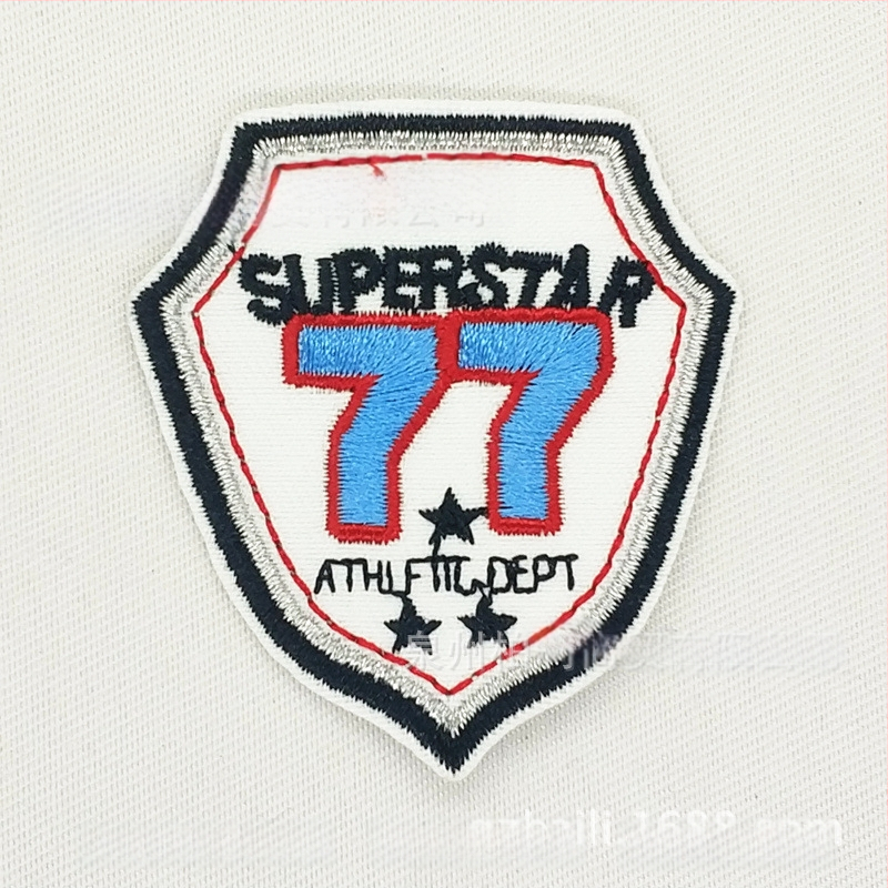 Burley κεντημένο patch από ύφασμα για ρούχα, παπούτσια και καπέλα