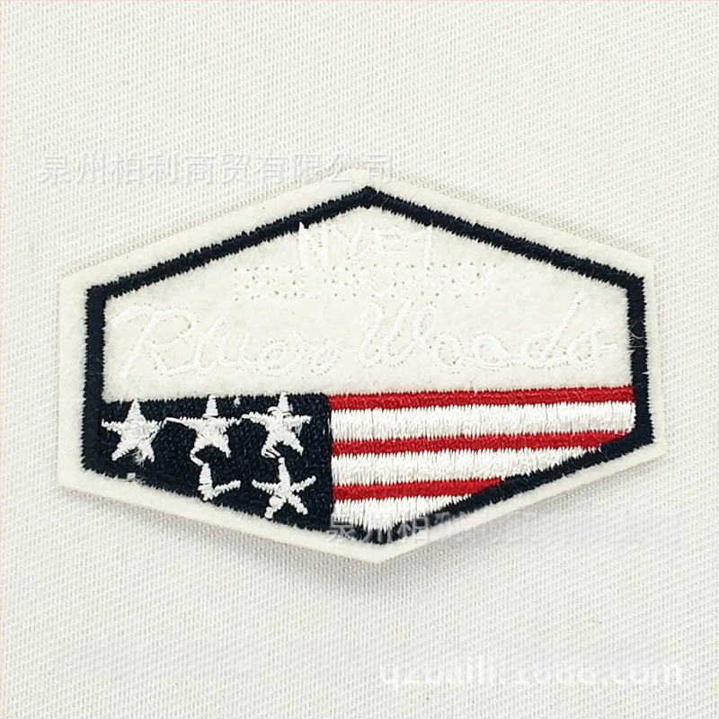 Burley κεντημένο patch από ύφασμα για ρούχα, παπούτσια και καπέλα
