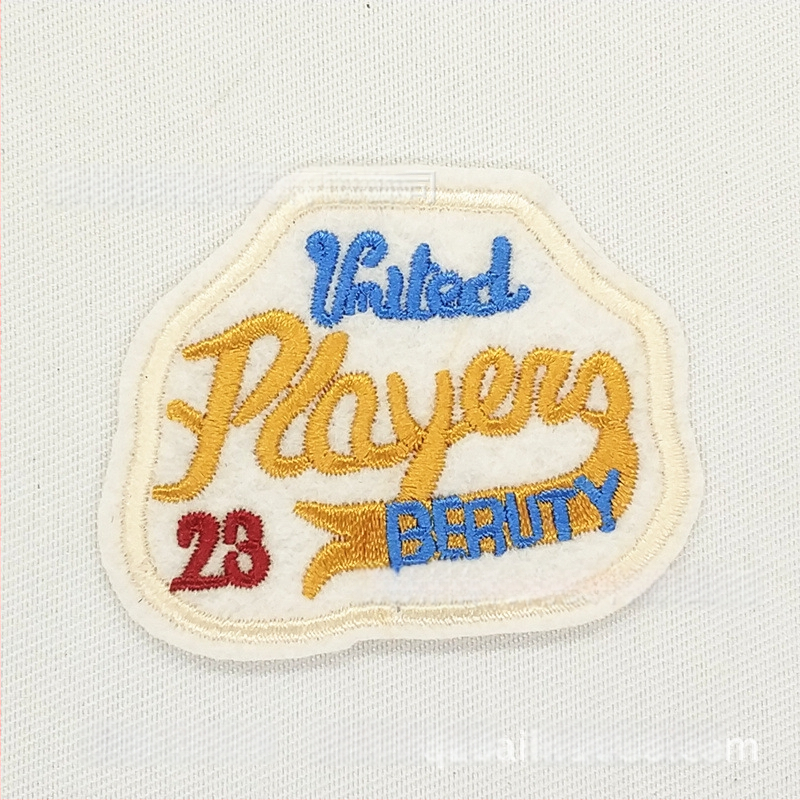 Burley κεντημένο patch από ύφασμα για ρούχα, παπούτσια και καπέλα