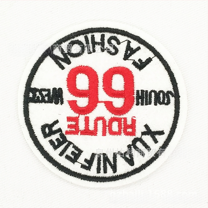 Burley κεντημένο patch από ύφασμα για ρούχα, παπούτσια και καπέλα