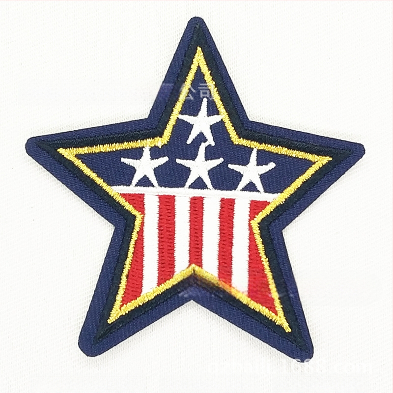 Burley κεντημένο patch από ύφασμα για ρούχα, παπούτσια και καπέλα