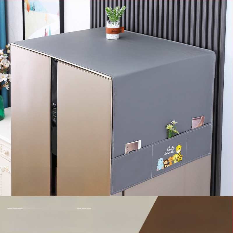 Külmiku ja pesumasina ülaosale tolmukate — tolmukindel, veekindel ja õli-tõrjev; materjal: siidilille; üldine kasutus