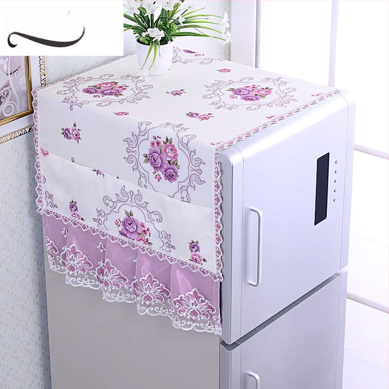 Buitinių prietaisų uždangalas šaldytuvui, skalbimo mašinai ir mikrobangų krosninei – poliesteris, paprastas modernus dizainas, be pritaikymo