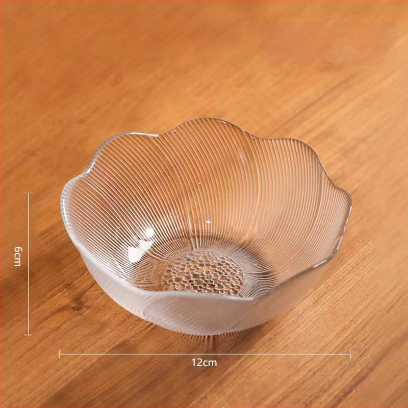 Ólommentes kristályüveg gyümölcstál, Gui Zhongtang, kortárs stílus, első osztályú minőség