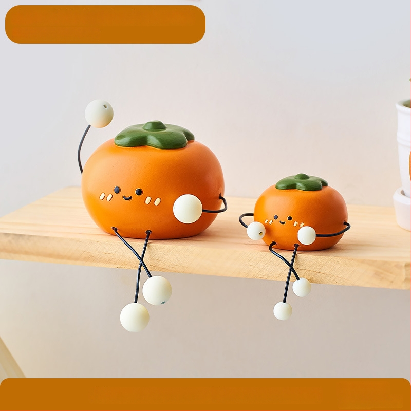 Μικρή διακοσμητική κούκλα από ρητίνη για οικιακό γραφείο — χαρακτική και λεία επεξεργασία, δώρο γενεθλίων