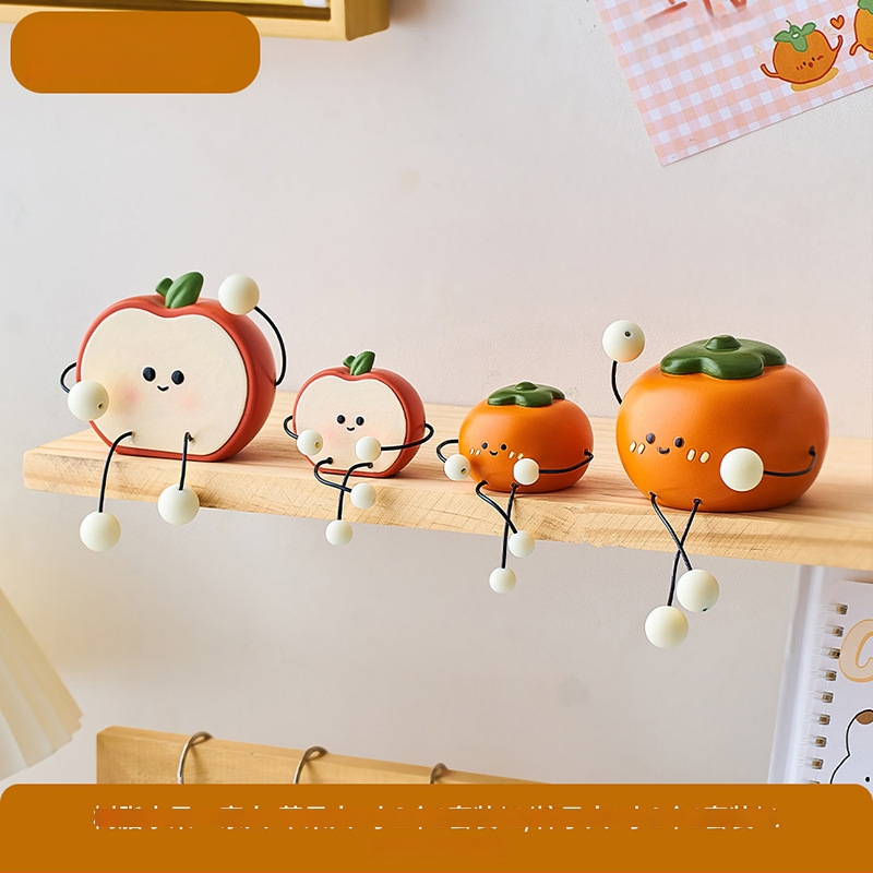 Μικρή διακοσμητική κούκλα από ρητίνη για οικιακό γραφείο — χαρακτική και λεία επεξεργασία, δώρο γενεθλίων