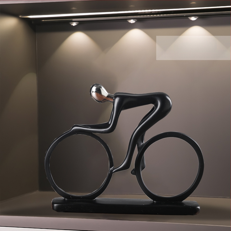 Αθλητικές φιγούρες — Δημιουργικός επιτραπέζιος διακοσμητής, μεταξωτό άνθος, καθολικό στυλ, δώρο γενεθλίων, επιχειρηματικό δώρο.