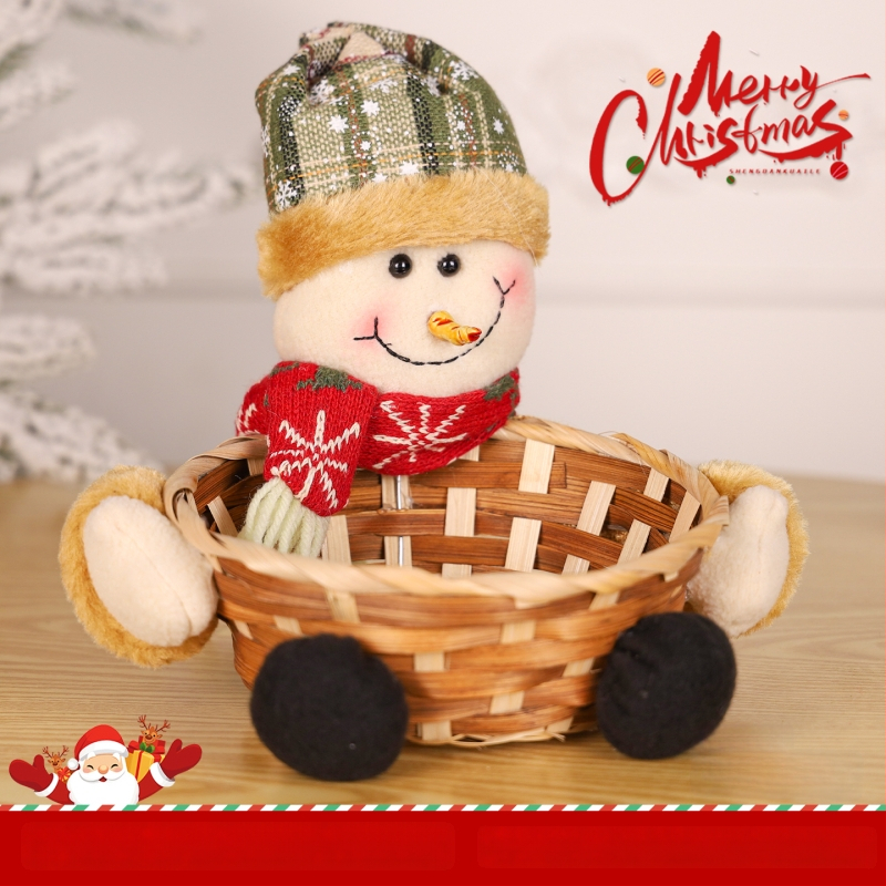 Меламинов кошничка за коледни бонбони, капацитет под 100 ml, произход Пекин, биоразградима, микровълнова не е подходяща