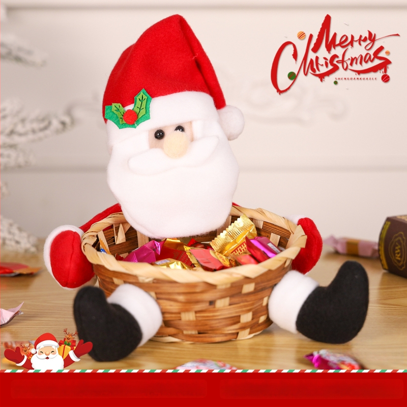 Меламинов кошничка за коледни бонбони, капацитет под 100 ml, произход Пекин, биоразградима, микровълнова не е подходяща