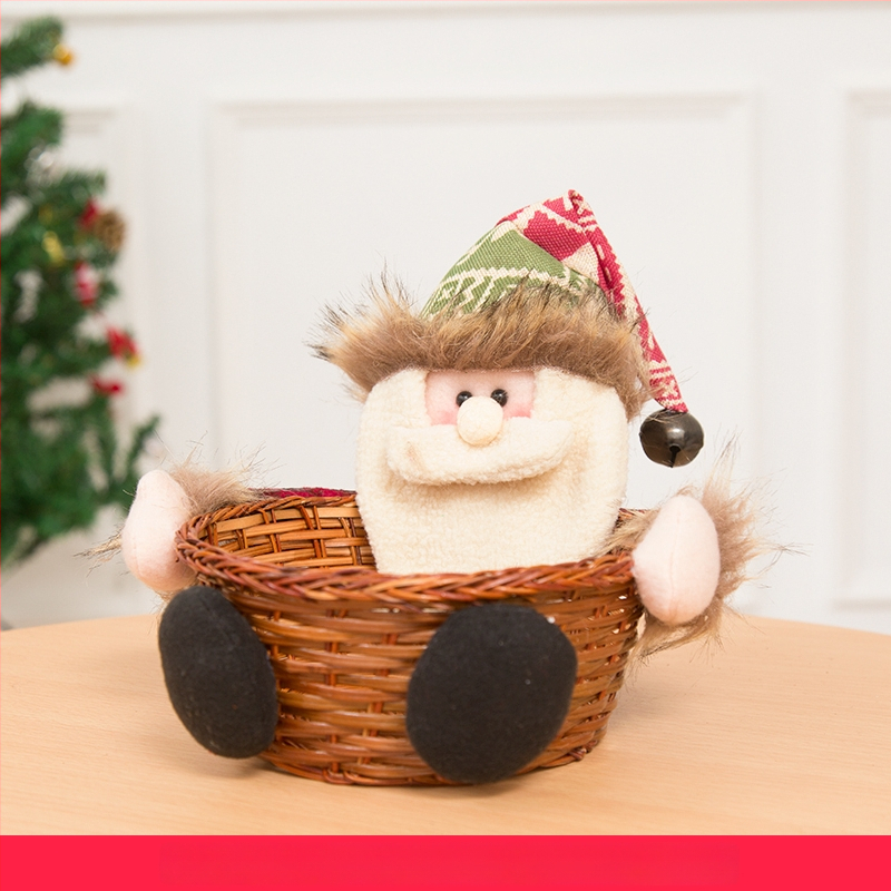 Меламинов кошничка за коледни бонбони, капацитет под 100 ml, произход Пекин, биоразградима, микровълнова не е подходяща