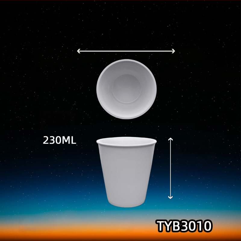 Melamiinist portselanilaadse välimusega kruus, isoleeriv, silindriline, ühekihiline, kohandatav