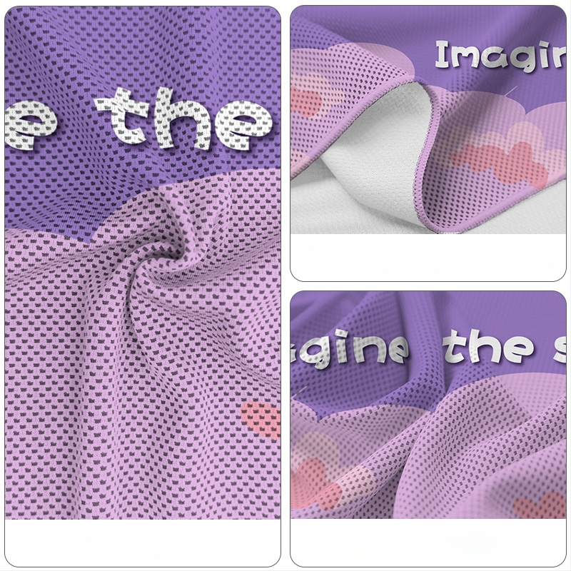 Logóval ellátott sportos hűtőtörölköző — 80% poliészter + 20% poliamid, 155 g, nedvszívó és gyorsan száradó, vízfelvétel 0–5 s, logó nyomtatás elérhető