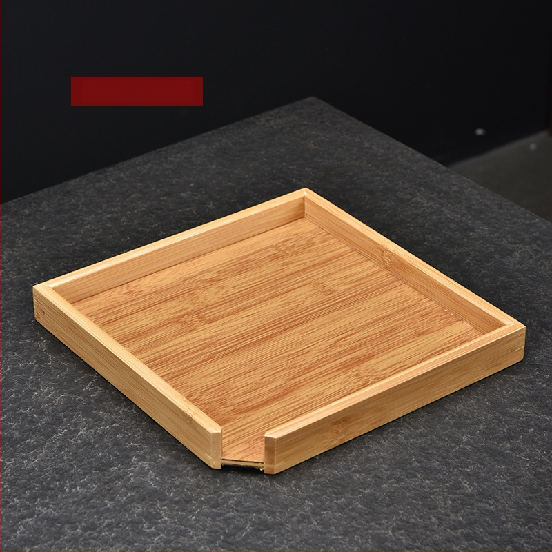 Κυκλικός δίσκος τσαγιού από μπαμπού για τελετή τσαγιού, Pure Clean kiln, Νέο κινεζικό στυλ, 0,15 kg